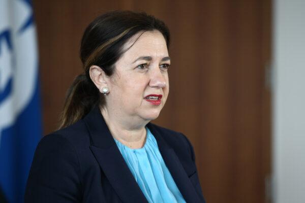 Queensland's Chief Health Officer, Dr Jeannette Young, speaks during a press conference in Brisbane, Australia, on June 29, 2021. (Jono Searle/Getty Images)