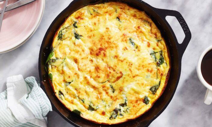 This Cheesy Spinach Frittata Will Never Let You Down