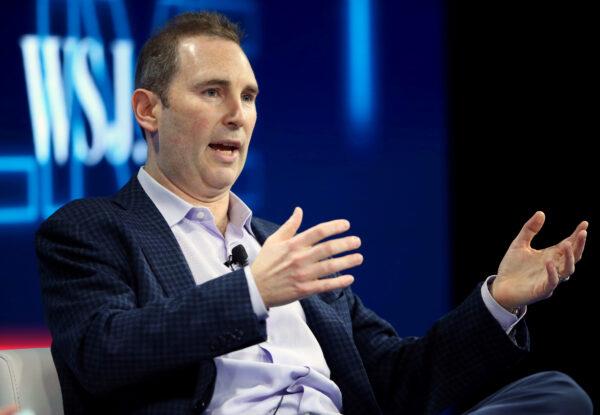 Andy Jassy, CEO of Amazon Web Services, speaks at the WSJD Live conference in Laguna Beach, Calif., on Oct. 25, 2016. (Mike Blake/Reuters)