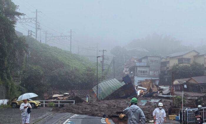 2 Dead, 20 Missing in Japan After Heavy Rain Triggers Landslide Near Tokyo