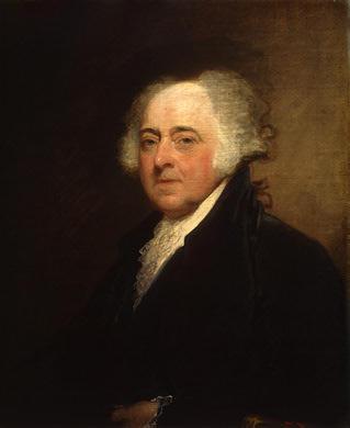 John Adams (1735–1826), second U.S. president. (Gilbert Stuart/National Gallery of Art via Wikimedia Commons)