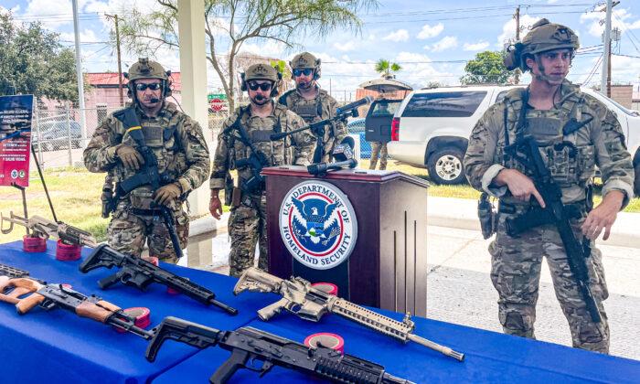 ICE Appeals to Public as More Guns, Ammo Smuggled to Mexico
