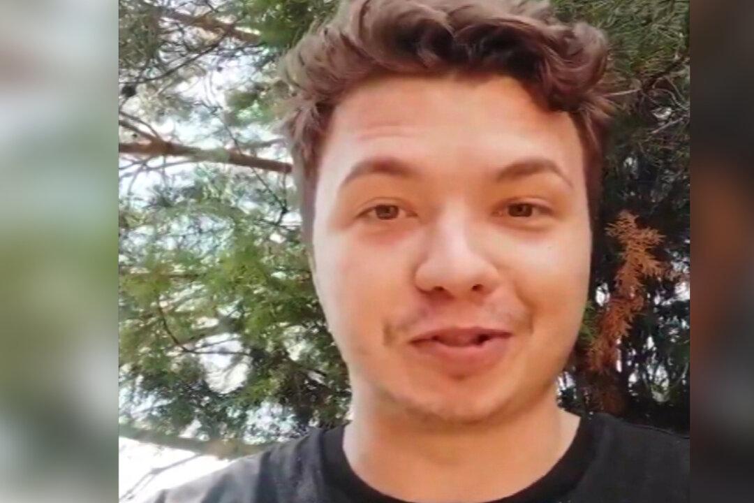Belarusian Dissident Arrested in Plane Grounding Appears to Resurface Online