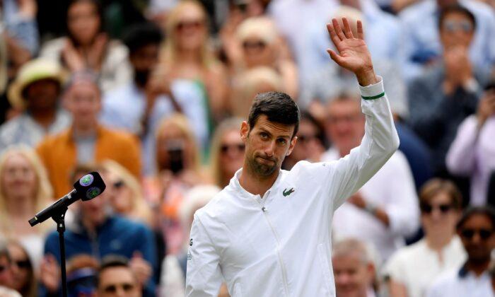 Djokovic Ends Fucsovics Run to Reach 10th Wimbledon Semifinal
