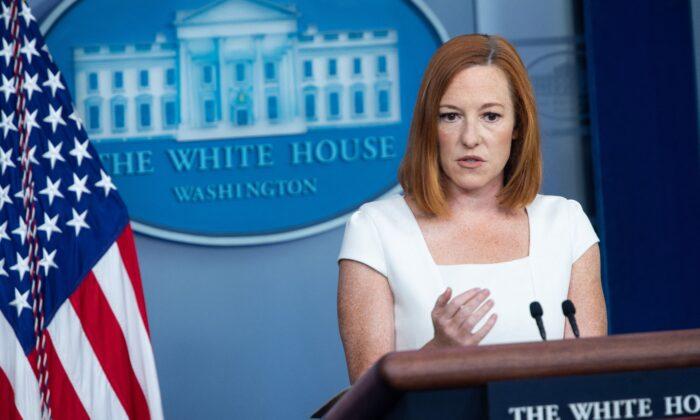 Psaki Defends Administration’s Move to Oust Trump Appointees From Military Boards
