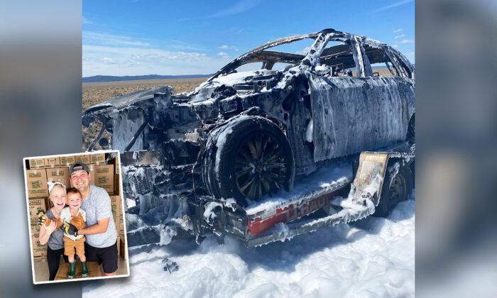 Couple Moving Cross-Country Calls It a ‘Miracle’ After Car Fire, Thank God for Empty Gas Tank