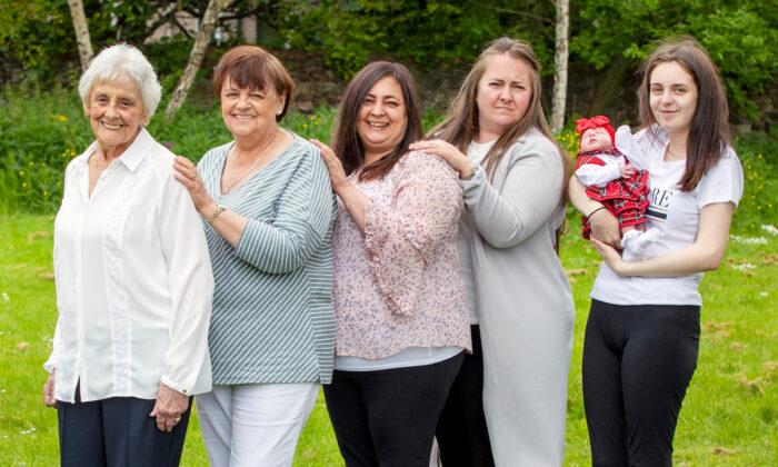 Meet One of the Only Families in the UK to Have 6 Generations Alive at the Same Time