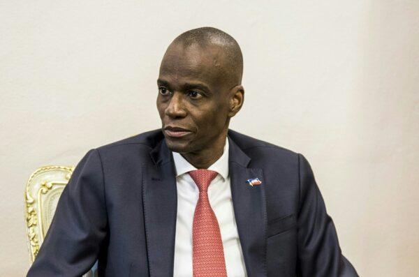 President Jovenel Moise sits at the Presidential Palace in Port-au-Prince, Oct. 22, 2019. (Valerie Baeriswyl/AFP via Getty Images)
