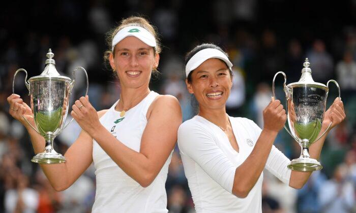 Hsieh Wins Third Wimbledon Doubles Title, This Time With Mertens