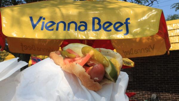The star of all “true” Chicago dogs: Vienna Beef. (Kevin Revolinski)