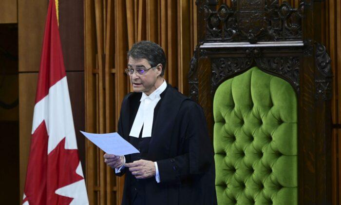 Liberal Govt. Drops Court Case Against Speaker on Winnipeg Lab Disclosure