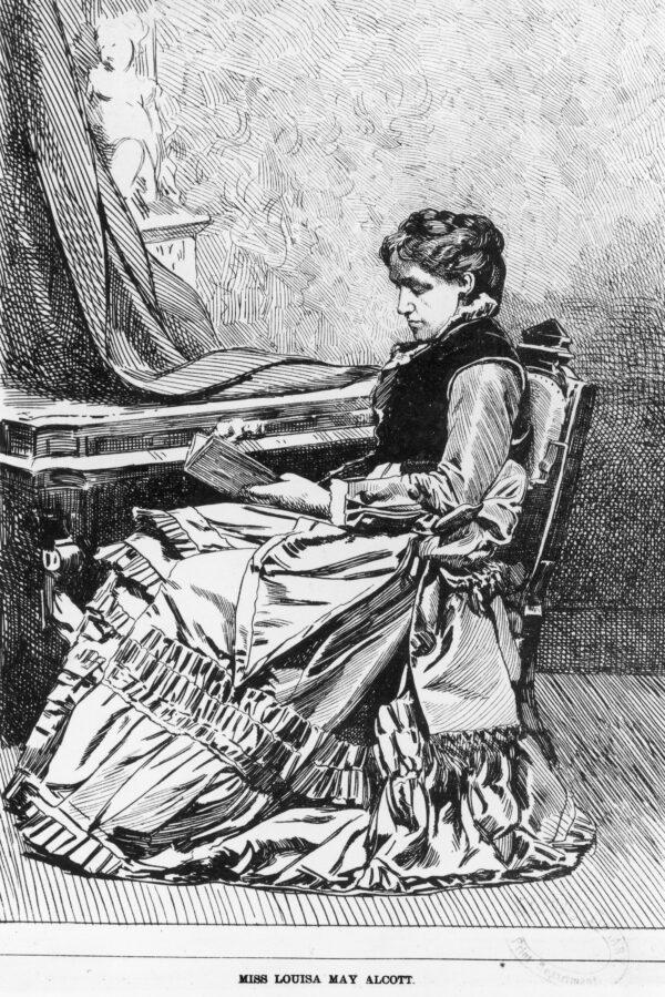 Louisa May Alcott's health was never the same after her experiences as a Civil War nurse. Illustration of Alcott, circa 1860s. (Fotosearch/Getty Images)