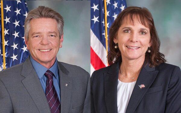 Pennsylvania state Reps. Russ Diamond (R-Lebanon) and Barbara Gleim (R-Cumberland), the sponsors of HB 1532. (Pennsylvania House Republican Caucus)