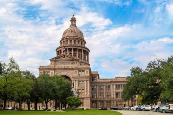 The Texas state Capitol in Austin, Texas, on June 16, 2021. (Mei Zhong/The Epoch Times)