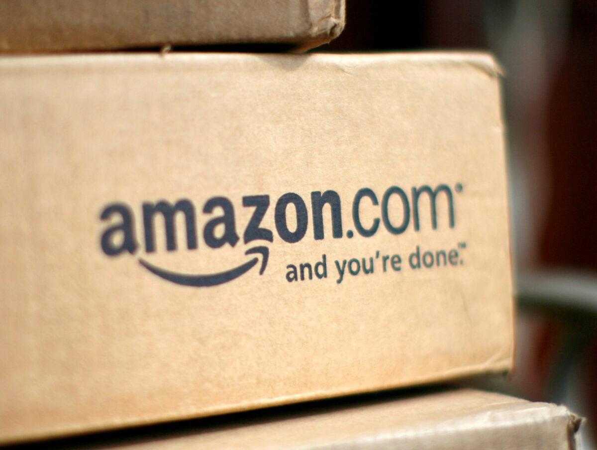 A way to defeat AI? An Amazon.com box is pictured on the porch of a house in Golden, Colo., on July 23, 2008. (Rick Wilking/Reuters)