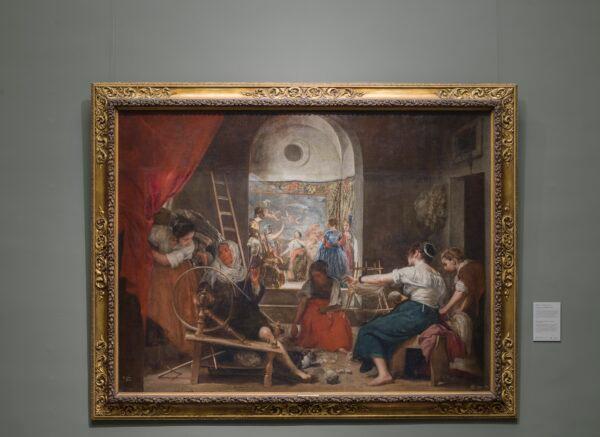 For centuries, people viewing "The Spinners," 1655–1660, by Velázquez saw a much larger painting than the artist intended. Velázquez's original 17th-century composition was expanded in the 18th century to fit into a space in a new royal palace in Madrid. (Prado Museum)