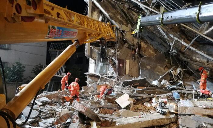 Death Toll Rises to 17 in Partial Collapse of China Hotel