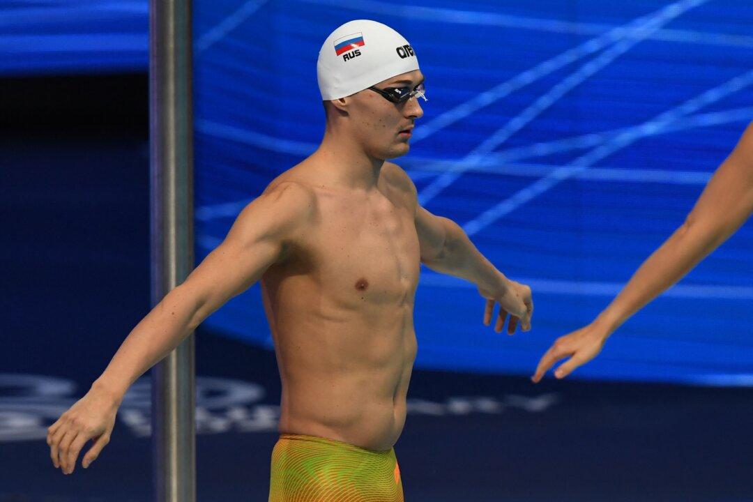 FINA Suspends 2 Russian Swimmers for Tokyo Olympics