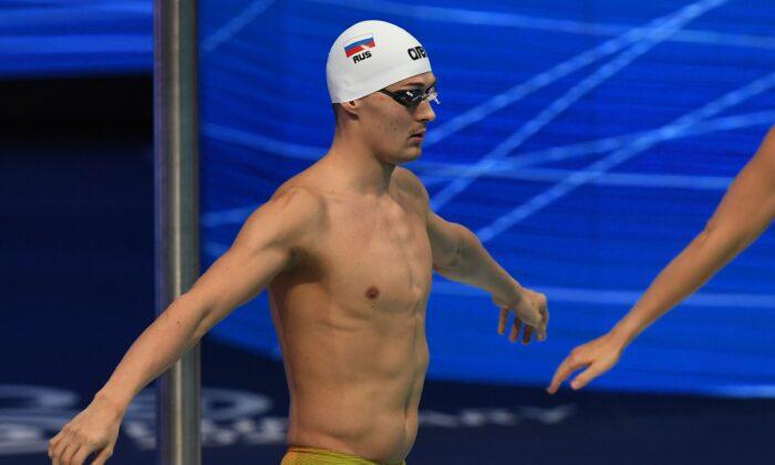 FINA Suspends 2 Russian Swimmers for Tokyo Olympics