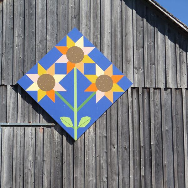 A trail through Oregon's Tualatin Valley leads visitors to barns adorned with quilt blocks. (Courtesy of Victor Block)