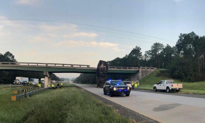 Crews Demolish Bridge With Aim to Reopen Georgia Interstate