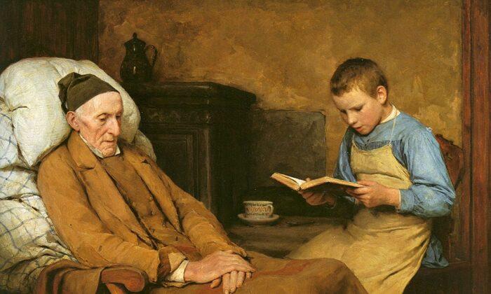 Faith of Our Fathers: ‘Reading Devotions to Grandfather’