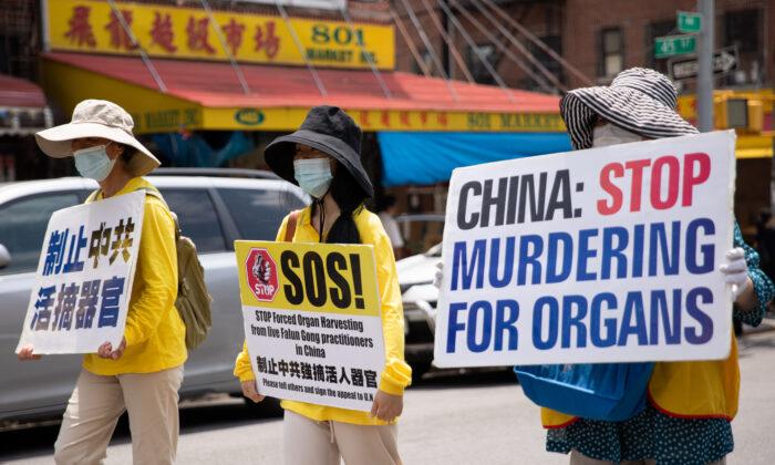 ‘#NotFromChina Pledge’: Rights Groups Urge End to CCP’s ‘Billion-Dollar’ Organ Harvesting Industry