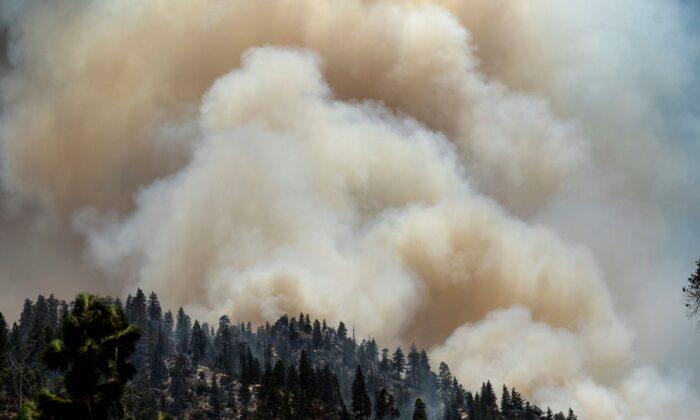 California Wildfire Greenhouse Gases Dwarfed by China’s