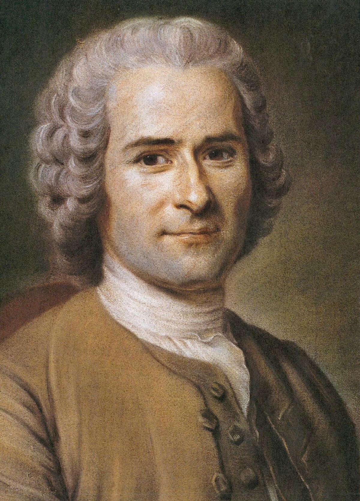 Jean-Jacques Rousseau, circa third quarter of 18th century. (Maurice Quentin de La Tour/Public Domain)