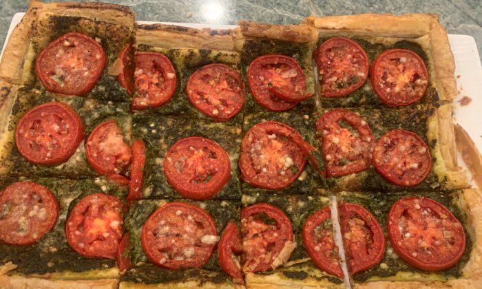 Tomato Pesto Tart Is a Lively Appetizer or First Course