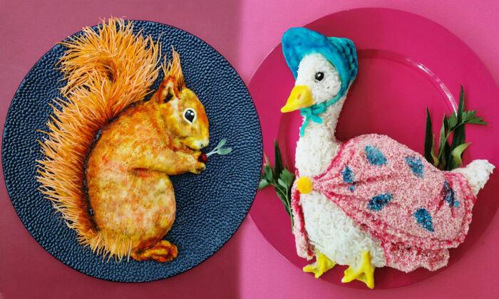 Photos: Creative Mom’s Extraordinary Food Art for Kids Is All-Edible and Healthy