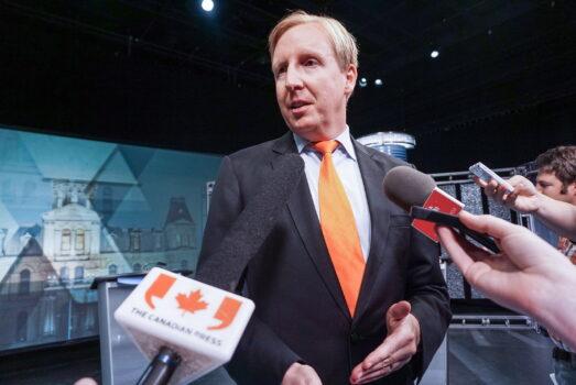 New Brunswick Education Minister Dominic Cardy in a file photo. (The Canadian Press/Marc Grandmaison)