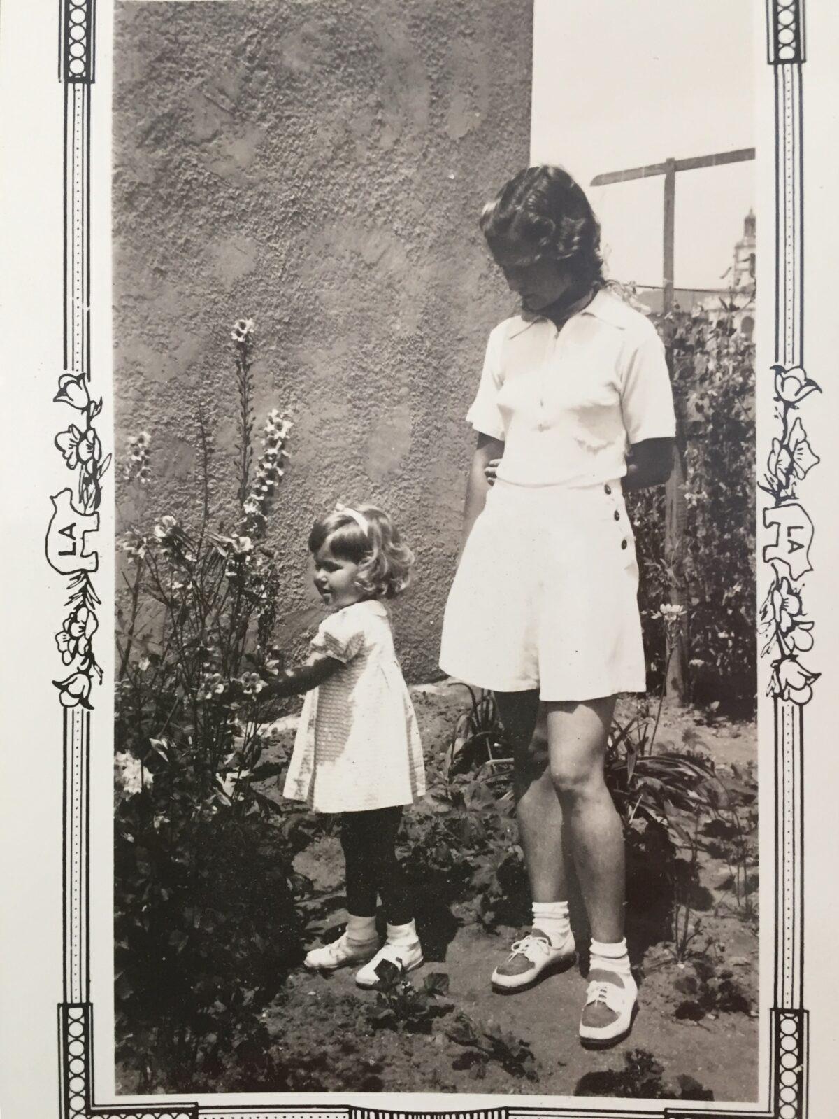 The author, age 3, with her mother. (Courtesy of Charlene Hornick)