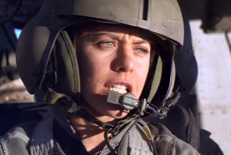 Capt. Karen Walden (Meg Ryan), in “Courage Under Fire.” (Fox 2000 Pictures)