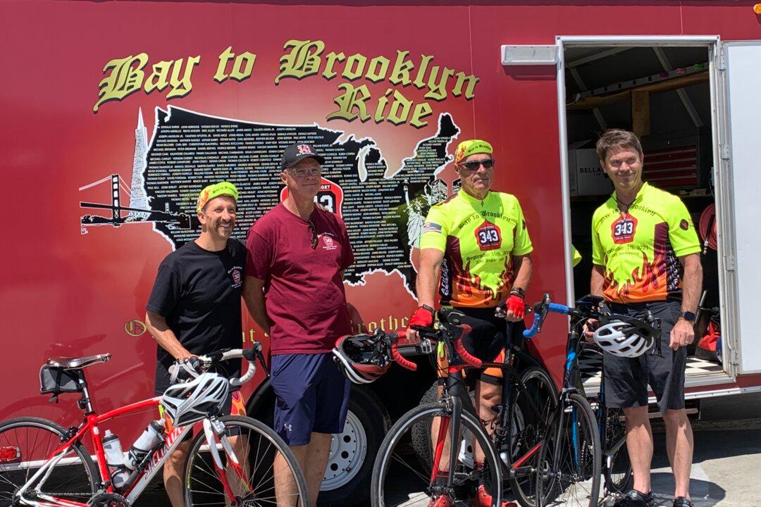 Firefighters Plan to Bike Across Country to Honor 9/11 First Responders