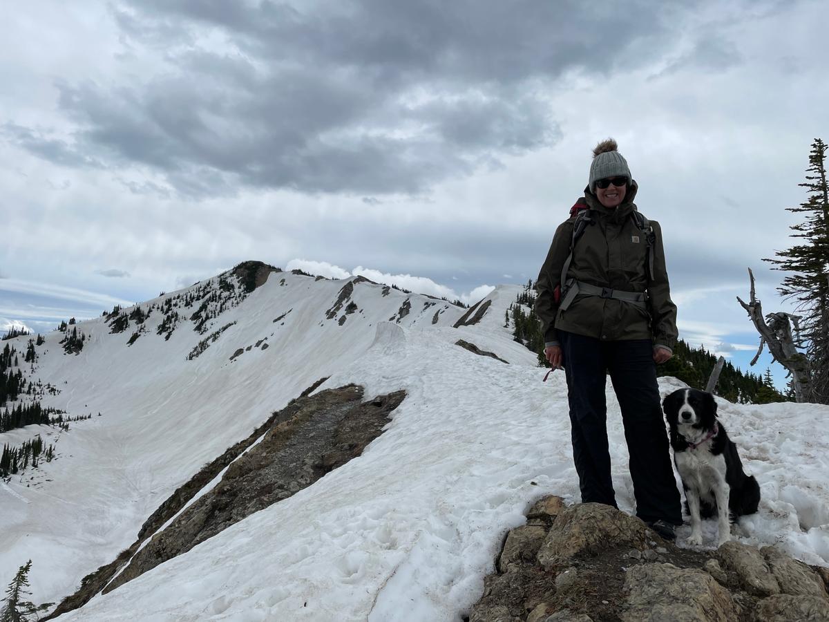 The snowy summit. (Tami Ellis)