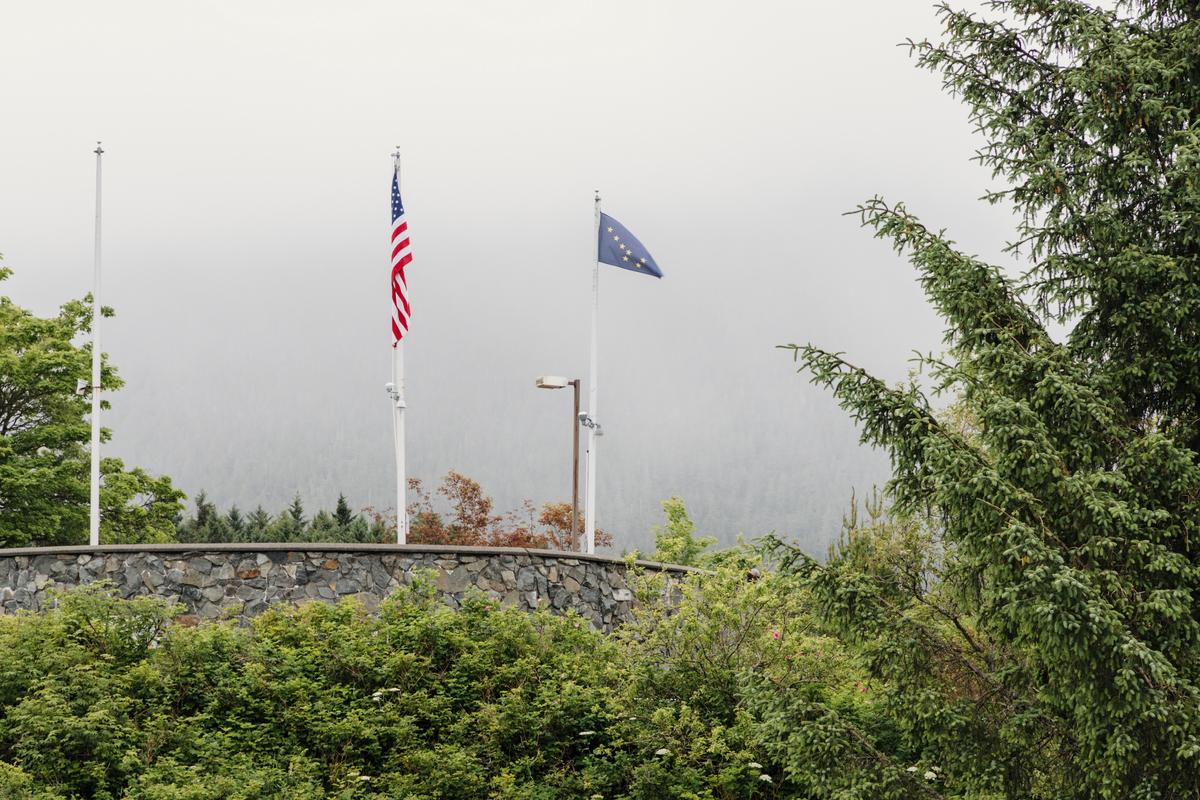 Castle Hill in Sitka, where the American flag was first raised in 1867 following the United States acquisition of Alaska from imperial Russia. (Dennis Lennox)