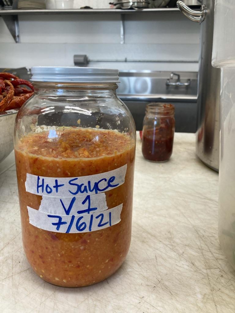 The author's fermented hot sauce, version 1. (Ari LeVaux)