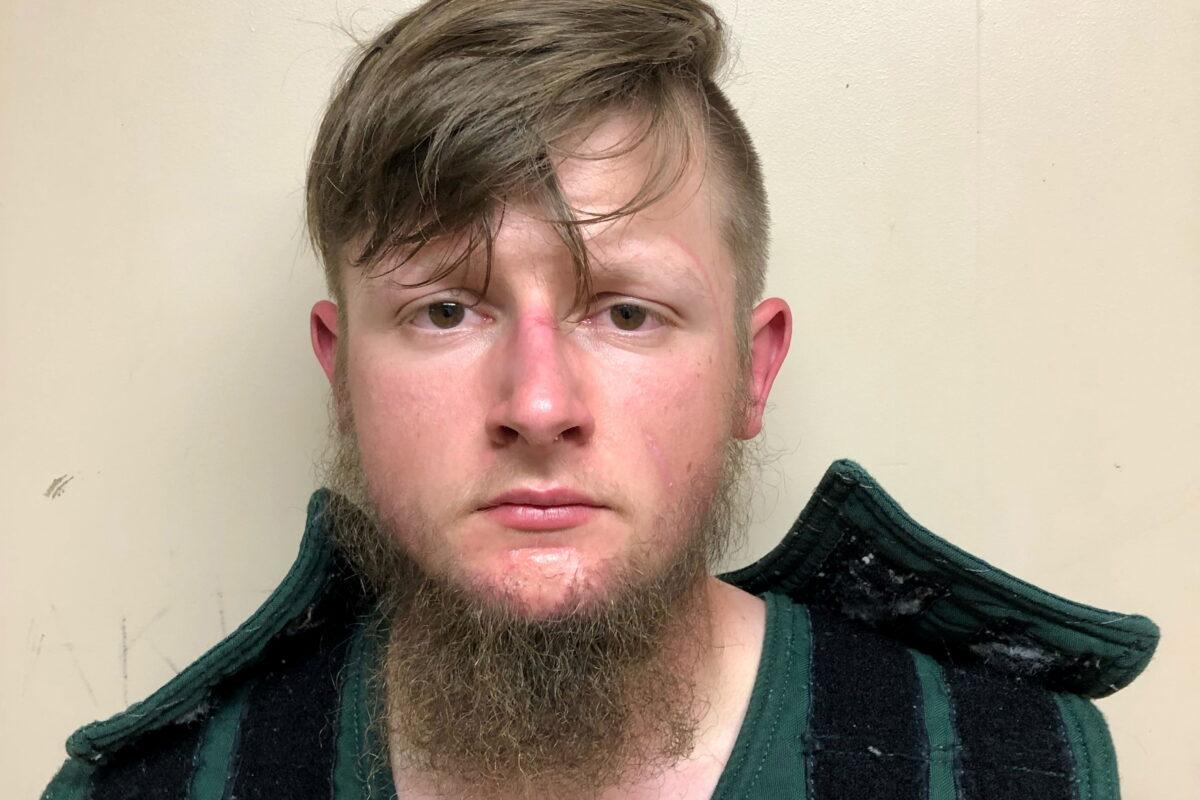 Robert Aaron Long of Woodstock in Cherokee County poses in a jail booking photograph after he was taken into custody by the Crisp County Sheriff's Office in Cordele, Ga., on March 16, 2021. (Crisp County Sheriff's Office via Reuters)