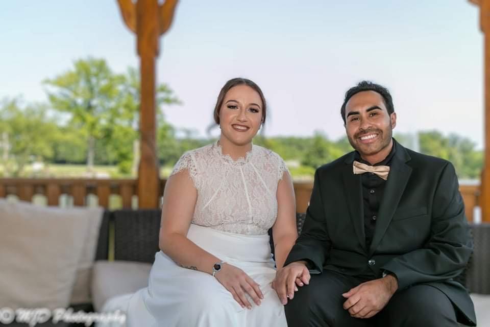 Gabriel Vivas marries Natalie Sturgeon in a ceremony held at Staten Island on July 15. (Courtesy of <a href="https://www.facebook.com/mrman2391">Gabriel Vivas</a>)