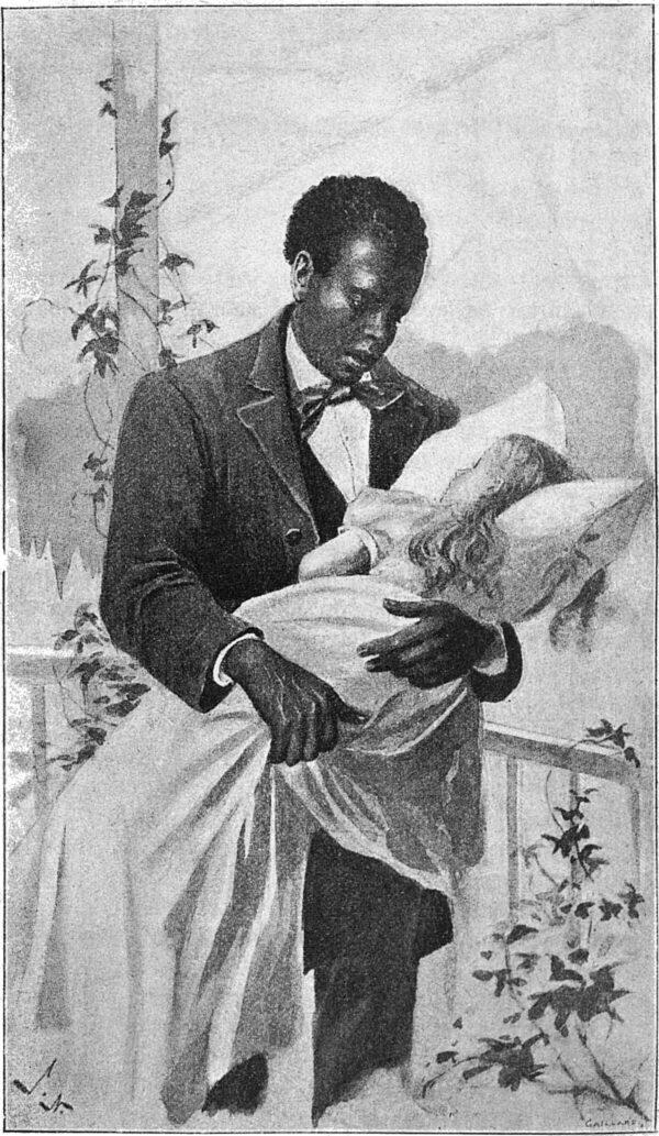 The death of Little Eva, a beloved friend of Uncle Tom, is one of the most touching in the story. (Public Domain)