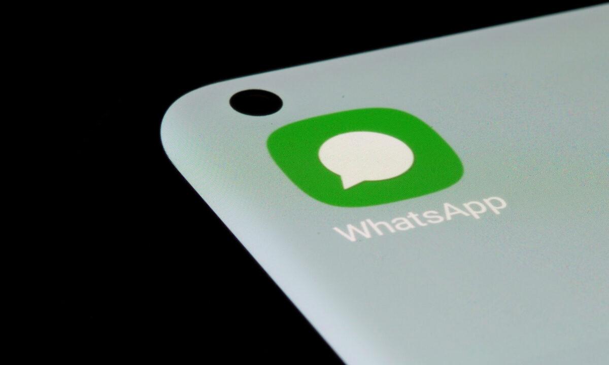 WhatsApp app is seen on a smartphone in this illustration taken on July 13, 2021. (Dado Ruvic/Illustration/Reuters)