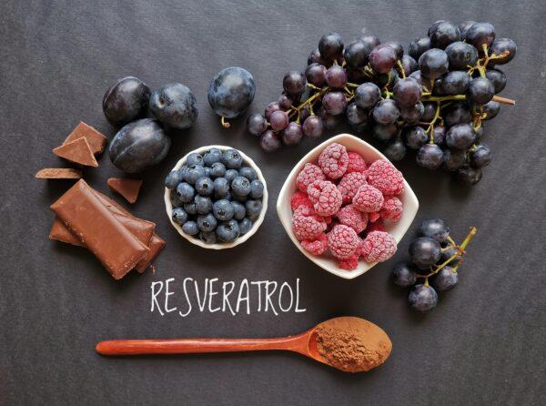 Resveratrol is a compound found in the skin of grapes, blue and purple berries, and dark chocolate, that helps plants resist disease and environmental stressors. (Danijela Maksimovic/Shutterstock)