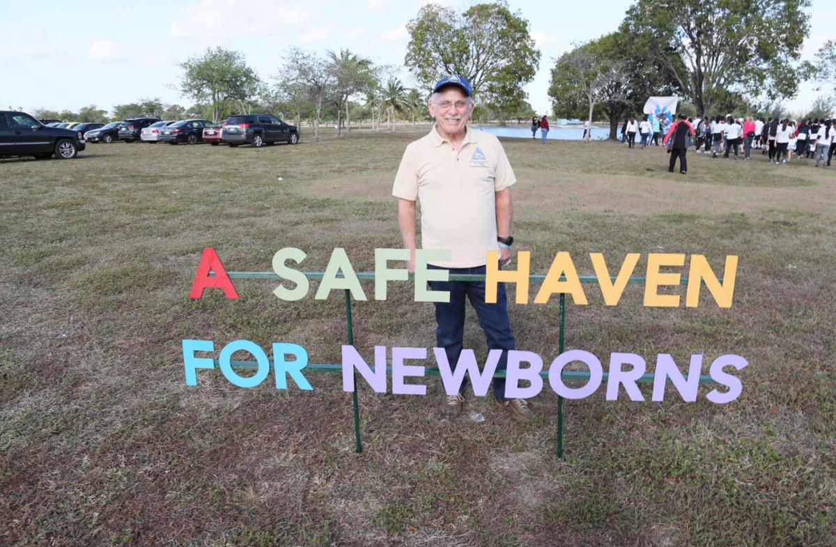 Nick Sullivan at a run-walk event for A Safe Haven for Newborns. (Cristina Sullivan)