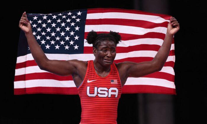 ‘I Love Representing the US’: Gold Medal Winner Tamyra Mensah-Stock Goes Viral After Professing Love for Country