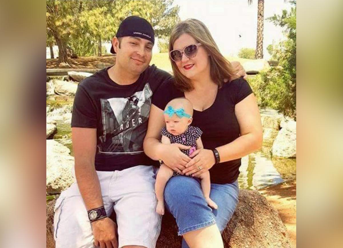 Julianna with her parents, Joshua and Maggie. (Courtesy of <a href="https://www.facebook.com/JoshuaKinnardFoundation">Maggie Jones</a>)