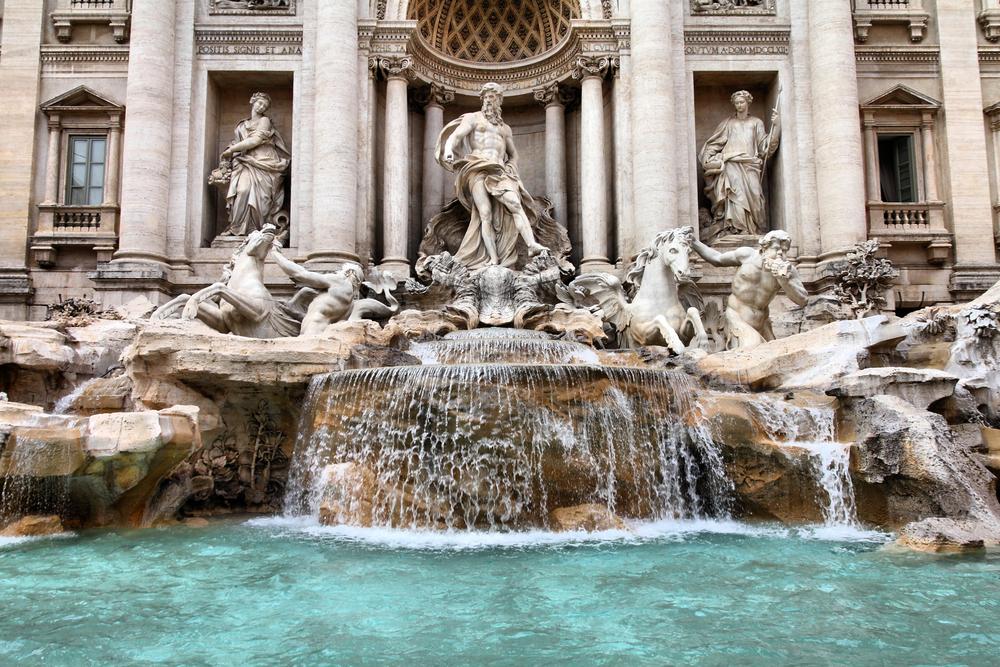 One of the Rome's most beloved landmarks, the Trevi Fountain. (Tupungato/Shutterstock)