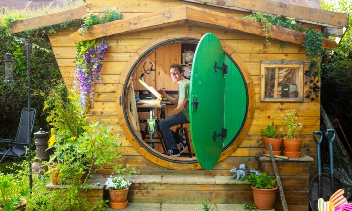 British Man Builds ‘Hobbit House’ in His Backyard to Fulfill Childhood Dream