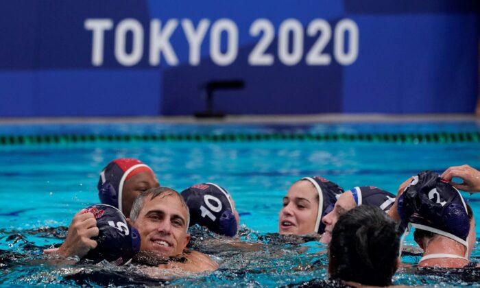 US Overwhelms Spain for 3rd Straight Water Polo Gold