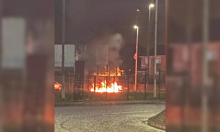 Petrol Bombs Thrown During Night of Disorder in Northern Ireland